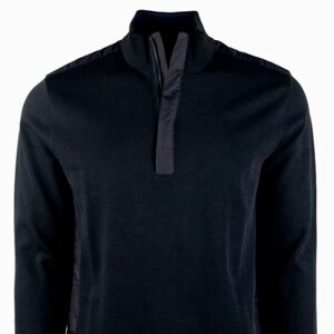 HUGO BOSS Persano 1/4 Zip
Pullover Sweater, black